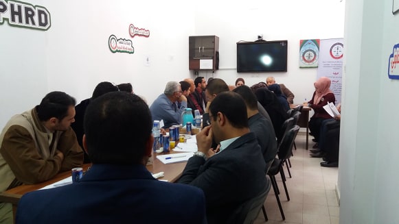 MUSAWA Conducts a legal Meeting Concerning Militarizing the Police & How Would it Affect the People's Right to Access to Justice