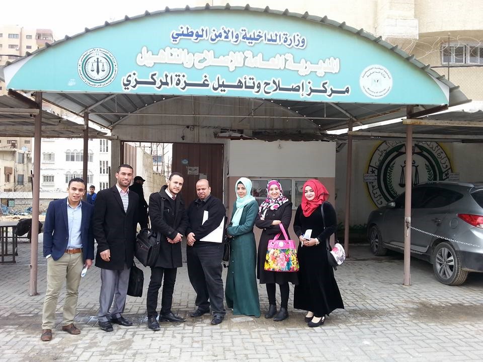 Palestinian Human Rights Defenders Visit Court Houses and Prisons