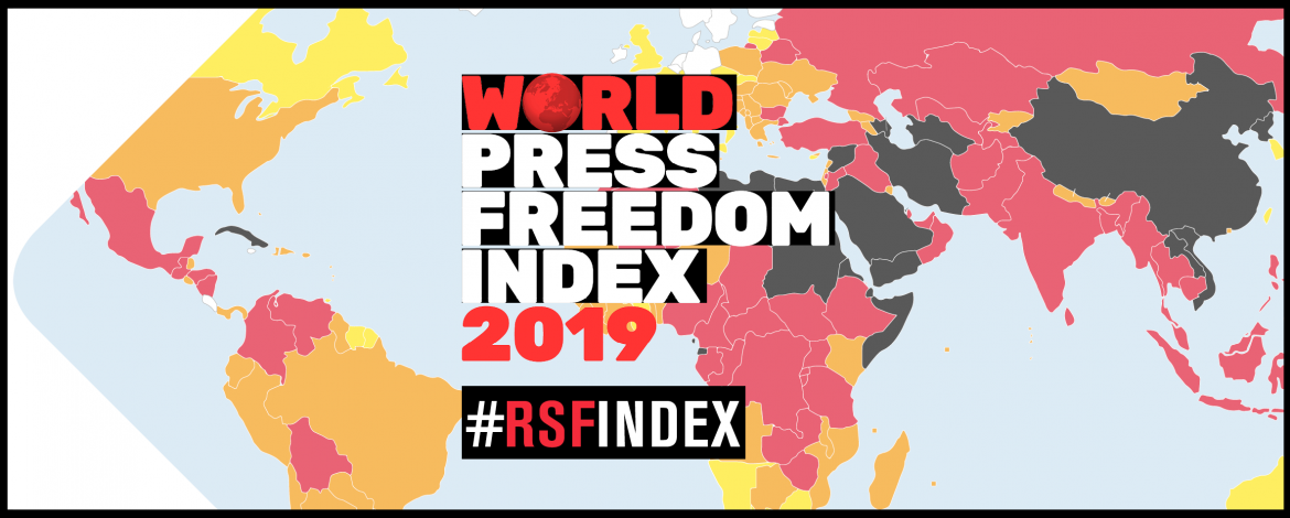 Palestine's Decline on the World Press Freedom Index is a Normal Consequence of Enforcing the Legislation of Cyber Crimes  and the High Criminal Court