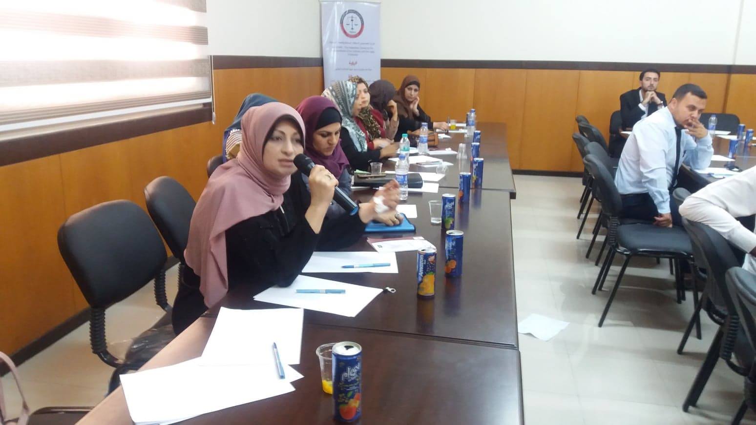 MUSAWA Holds Legal Meeting On the Reality of Trainee Lawyers in Gaza