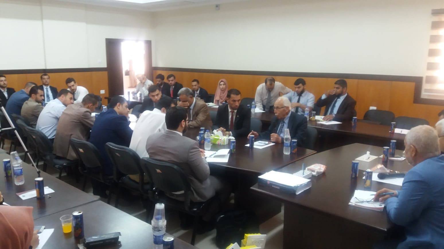MUSAWA Holds Legal Meeting On the Reality of Trainee Lawyers in Gaza