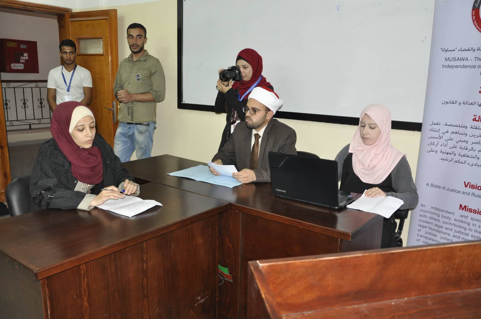 MUSAWA Organizes a Moot Court Competition on the Shariah Judiciary in Gaza