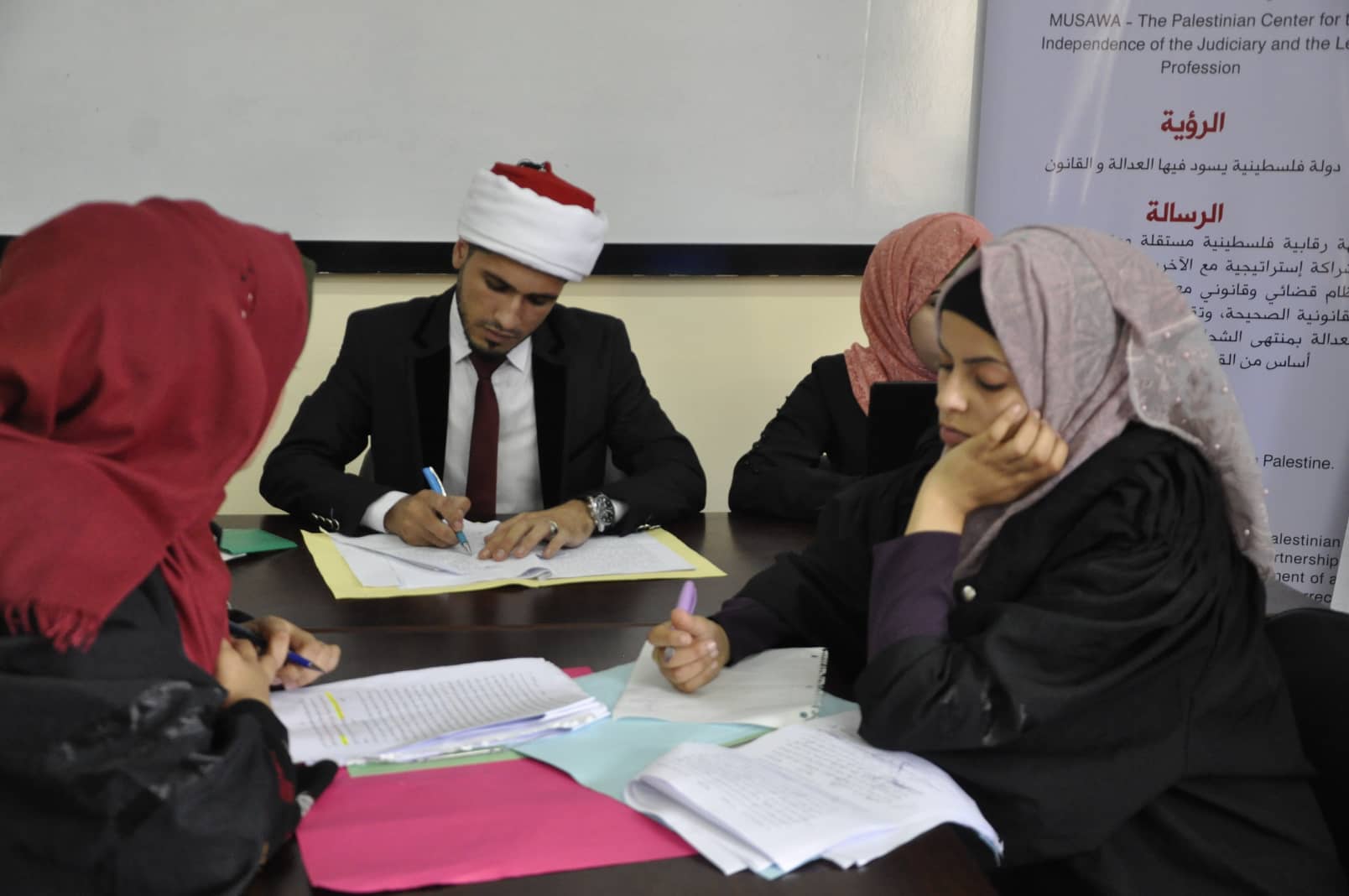 MUSAWA Organizes a Moot Court Competition on the Shariah Judiciary in Gaza