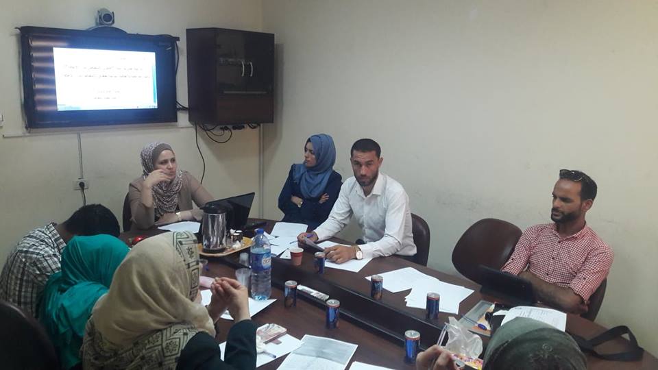 On the World Youth Day, MUSAWA conducts a Workshop in Gaza about Harmonizing with the Persons with Disabilities Act
