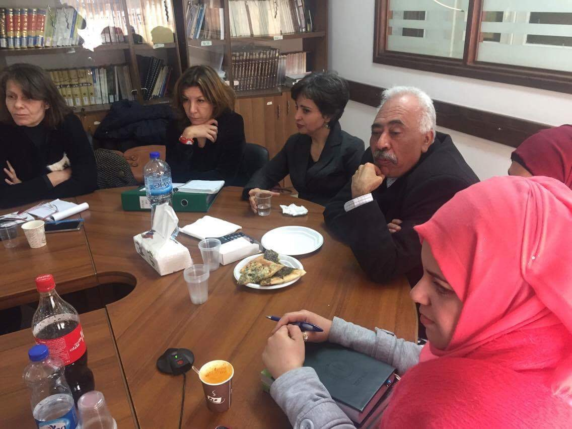 Coordinators of the Palestinian Human Rights Defenders Network Meet with EU Representative