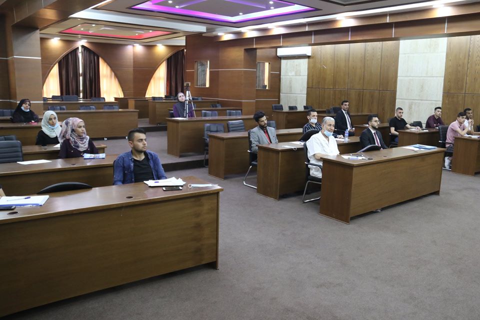 MUASAWA and the University of Palestine hold a meeting on the legal responsibility for the transmission of Coronavirus infection
