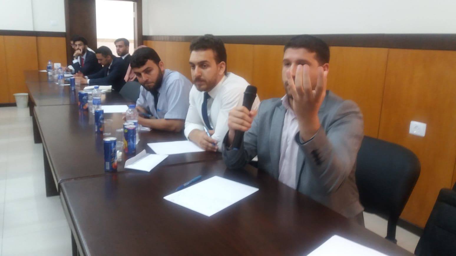 MUSAWA Holds Legal Meeting On the Reality of Trainee Lawyers in Gaza