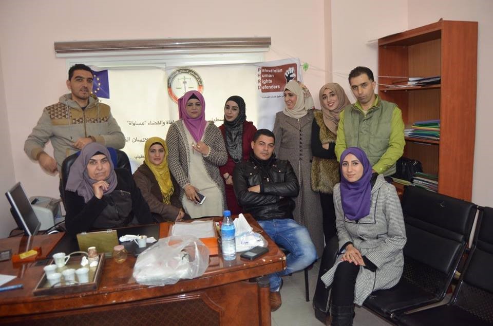 Four Meetings Conducted for the Palestinian Human Rights Defenders Network