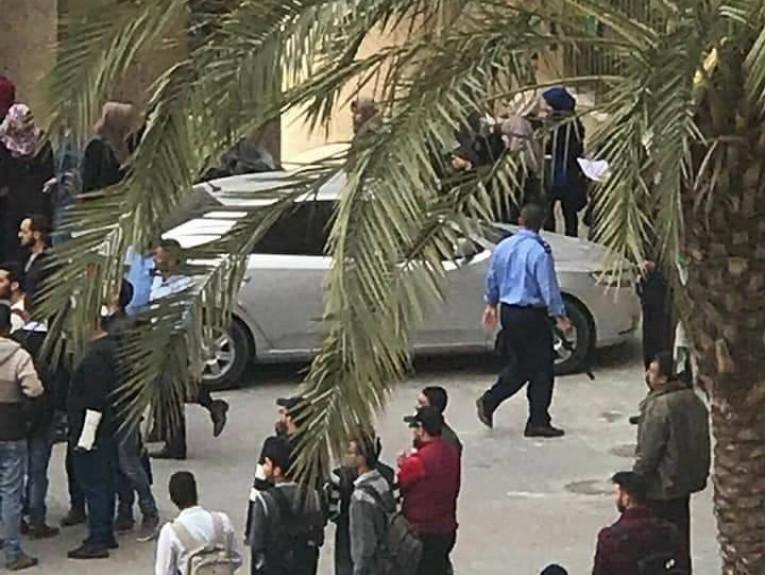 A memo on the Assault of Security Forces on Students on the Campus of Al-Azhar University in Gaza