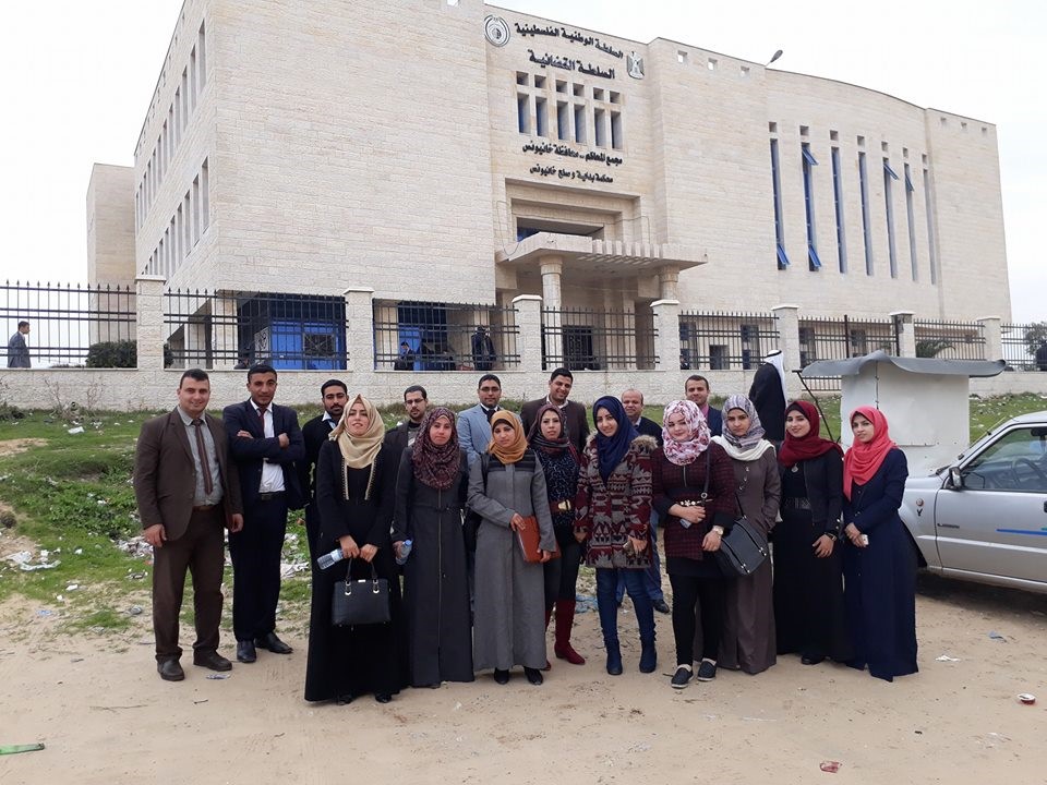 Palestinian Human Rights Defenders Visit Court Houses and Prisons