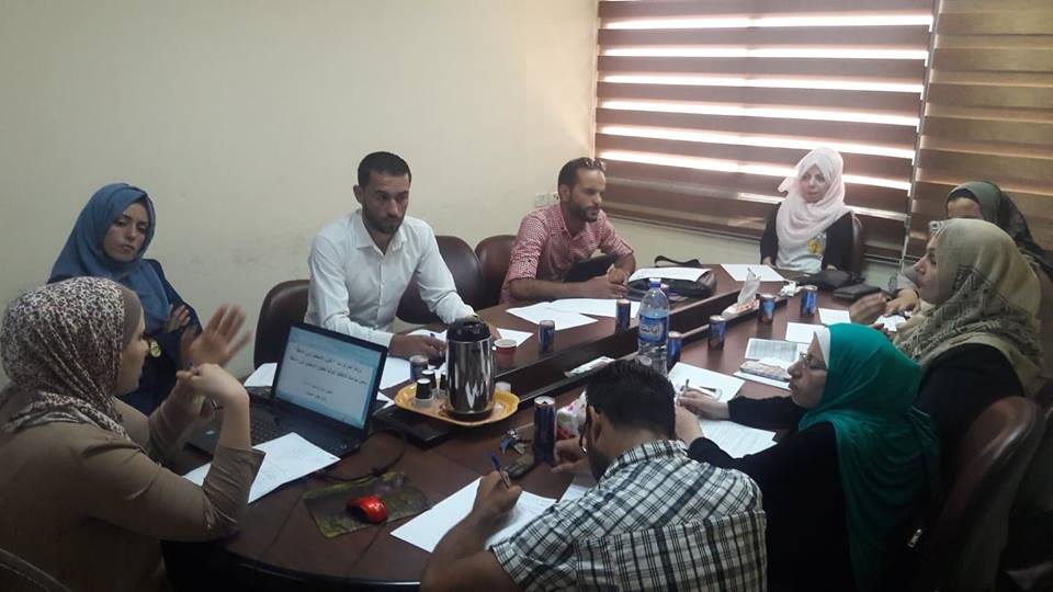 On the World Youth Day, MUSAWA conducts a Workshop in Gaza about Harmonizing with the Persons with Disabilities Act